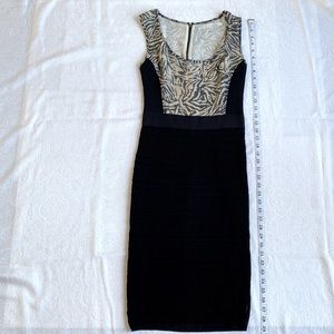 Rachel Roy, black lace, 1 piece. Slim fitting size small never worn.